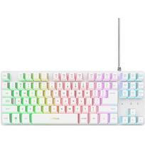 Trust KEYBOARD USB GXT 833W THADO/TKL ENG WHITE 25894