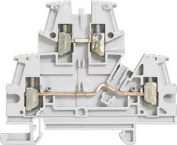 Terminal block Viking 3 - screw - 2 connect on 2 levels - pitch 5 - grey 037167 | 3245060371678
