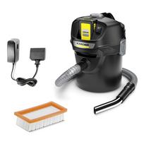 Akumuliatorinis pelenų siurblys KARCHER AD 2 Battery Set *EU Juoda