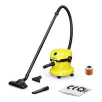 Dulkių siurblys KARCHER WD 2 Plus V-12/6/18/C Home Geltonas