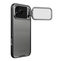 Nillkin CamShield Prop dėklas skirtas Apple iPhone 17 Pro 17 Pro Max skaidrus juodos spalvos