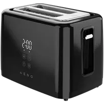 Electric Toaster, black, 220-240V, 50-60Hz, 780-930W, 2 slots, 3 modes, 7 browning levels