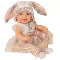 WOOPIE ROYAL Kūdikio lėlė 24 cm su zuikio suknele ir kepuraite