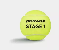 Teniso kamuol. DUNLOP STAGE 1 GREEN 72-box ITF