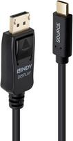 Lindy Adapteris - 3m USB Type C į DisplayPort 4K60 HDR