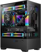 Golden Tiger Case|GOLDEN TIGER|Raider SL-2|MiniTower|Case product features Transparent panel|Not included|MicroATX|Colour Black|RAIDERSL-2