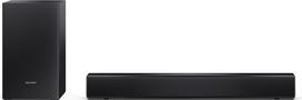 Sharp Compact 2.1 Soundbar with Wireless Subwoofer | HT-SBW121 | 240 W | Bluetooth | Black | Wireless connection