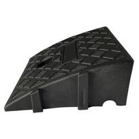 Bortelių rampos Automobiliams PVC Įvažiavimo bortelio rampa Bortelių rampos Kemperiams Sunkvežimiams Garažo rampos Gyvūnams Vežimėliams Slenksčio rampa 25 * 27 * 7cm juoda