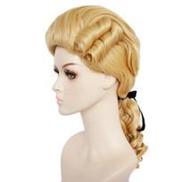 HAIRJOY Sintetiniai plaukai Kunigaikštienė teisėja Cosplay perukai Ilgi karščiui atsparūs pluošto garbanoti Anime vyrams ir moterims as the picture-20inches