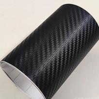Juoda Anglies Pluošto Vinilo Plėvelė Lipni Automobilio Vinilo Lipdukas „Pasidaryk Pats“ Lengva Montuoti Atspari Raukšlėms Automobilio Kėbulo Apsaugai 30x152cm