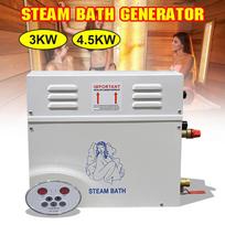 220V Garų generatorius Pirties garintuvas su vandeniui atspariais programuojamais valdikliais namų SPA voniai, viešbučio dušui, voniai 4,5kW 3KW