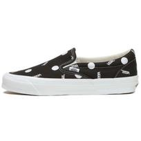 Vans OG Classic Slip-On LX Polka Dot - Black Unisex Sneakers VN0A45JKBLK 40.5 white