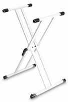 Sintezatoriaus stovas Gravity KSX2W (Baltas)