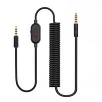 Ausinių laidas su nutildymo funkcija 2m Garso laidas su garsumo reguliavimu Logitech GPRO X G233 G433 kelių įrenginių Aux laidas žaidimų kompiuteriui 2M
