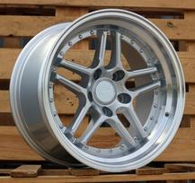 Ratlankis RACINGLINE A5863 R17x8.5 5x120 ET 30 CB 72.6 (Silver Polished Lip)
