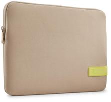 Case Logic 4689 Reflect Laptop Sleeve 13.3 REFPC-113 Plaza Taupe/Sun-Lime