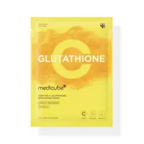 Medicube, Deep Vita C Glutathione Brightening Mask, Brightening and Radiance, Sheet Mask, For Face, 27 ml