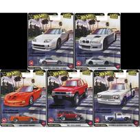 Hot Wheels Boulevard Premium Modeliukų rinkinys (2002 Pontiac Firebird,Toyota 4runner,Nissan 300ZX,BMW M3 GTR,Dodge Lil Red Express) (yra Sandėlyje)