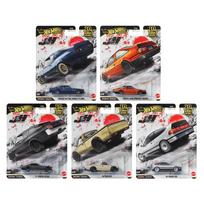 Hot Wheels Premium Japan Historics 5 Modeliukų rinkinys (Toyota Celica,Toyota AE86 Sprinter Trueno,Nissan Skyline 2000GT-R LBWK,Datsun 620,Honda CRX) (yra Sandėlyje)