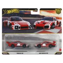 Hot Wheels Premium 2-pack Modeliukas Porsche 935 & 2018 Porsche 935, red (yra Sandėlyje)