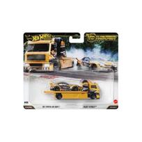 Hot Wheels Premium Team Transport Modeliukas 2020 Toyota GR Supra + Fleet Street, orange