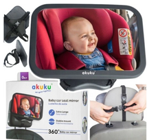 AKUKU didelis veidrodėlis vaiko stebėjimui automobilyje