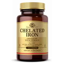 Solgar Chelated Iron 25 mg 100 tab