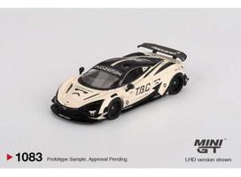 PRE-ORD3R Mini GT Modeliukas 1/64 2024 McLaren 720S LB-Works The Boring Concept, white/black