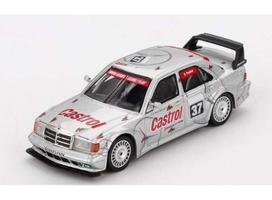 PRE-ORD3R Mini GT Modeliukas 1/64 1995 Mercedes-Benz 190E 2.5-16 Evolution II #37 Asia Touring Car Championship, grey/red
