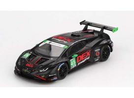PRE-ORD3R Mini GT Modeliukas 1/64 2024 Lamborghini Huracan GT3 Evo 2 #45 Dex Imaging Daytona 24hrs, black/red