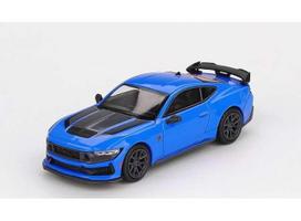 PRE-ORD3R Mini GT Modeliukas 1/64 2024 Ford Mustang Dark Horse, grabber blue