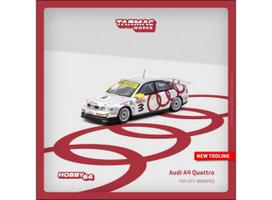 PRE-ORD3R Tarmac Modeliukas 1/64 1996 Audi A4 Quattro #3 Frank BielaMacau Guia Race Winner, various