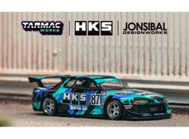 PRE-ORD3R Tarmac Modeliukas 1/64 Nissan Skyline (R32) Widebody *HKS*, various