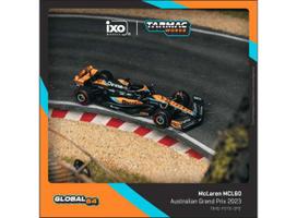 PRE-ORD3R Tarmac Modeliukas 1/64 2023 McLaren MCL60 #81 Oscar Piastri Australian Grand Prix, orange/black