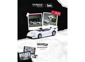 PRE-ORD3R Tarmac Modeliukas 1/64 Porsche 911 GT1, white