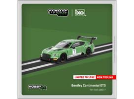 Tarmac Modeliukas 1/64 2018 Bentley Continental GT3 Blancpain GT Series 2018 Testing Livery, green