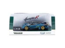 PRE-ORD3R Tarmac Modeliukas 1/64 Pagani Huayra R, turquoise carbon fiber