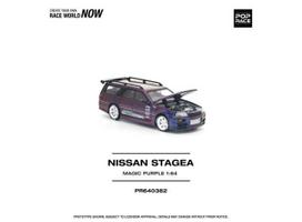 PRE-ORD3R Pop Race Modeliukas 1/64 Nissan Stagea, magic purple