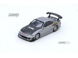 PRE-ORD3R Inno64 Modeliukas 1/64 Nissan Top Secret Silvia (S15), silver