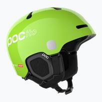 Vaikiškas slidinėjimo šalmas POC POCito Fornix MIPS fluorescent yellow/green