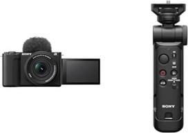 "Sony Alpha ZV-E10 II" beveidrodis APS-C vaizdo fotoaparatas (4K60p vaizdo įrašai, 4:2:2 10 bitų įrašai, 26 MP, pažangus skaitmeninis stabilizavimas, automatinis fokusavimas realiuoju laiku) + GPVPT3BT