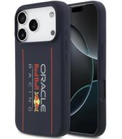 Mėlynas dėklas Apple iPhone 17 Pro telefonui "Red Bull Silicone Vertical Logo MagSafe Case"