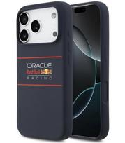 Mėlynas dėklas Apple iPhone 17 Pro telefonui "Red Bull Silicone Horizontal Logo MagSafe Case"