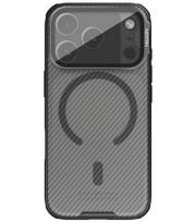 Juodas / skaidrus dėklas Apple iPhone 17 Pro telefonui "Nillkin CamShield Prop Magnetic Case"