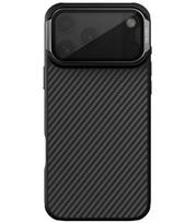 Juodas dėklas Apple iPhone 17 Pro Max telefonui "Nillkin CarboProp Aramid Magnetic Case"