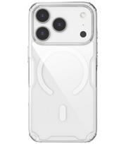 Skaidrus dėklas Apple iPhone 17 Pro telefonui "Nillkin Nature TPU PRO Magnetic Cover"