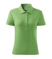 Moteriški Polo Marškinėliai MALFINI Cotton Grass green, 170 g/m²