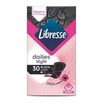 Juodi įklotai LIBRESSE NORMAL MULTI, 30 vnt.