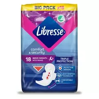 Paketai LIBRESSE MAXI NIGHT, 18 vnt.