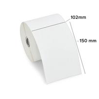 Lipnios termo siuntų etiketės (102mm x 150mm) 300vnt.